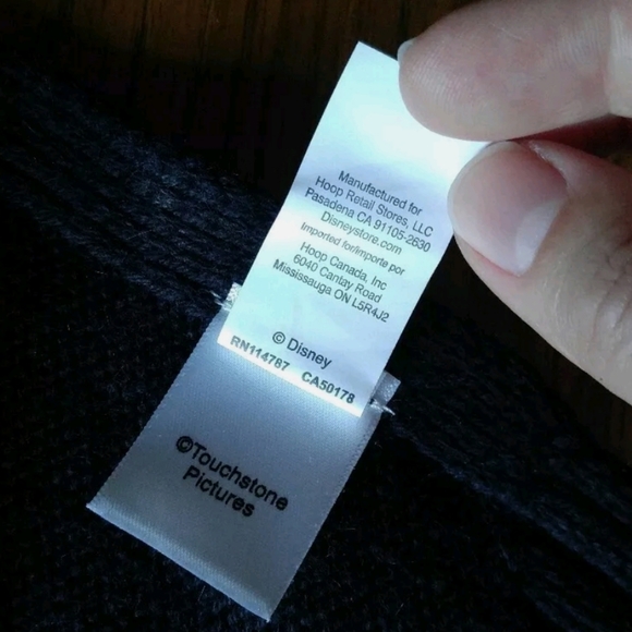 Nightmare Before Christmas Jack Skellington scarf - Picture 2 of 6